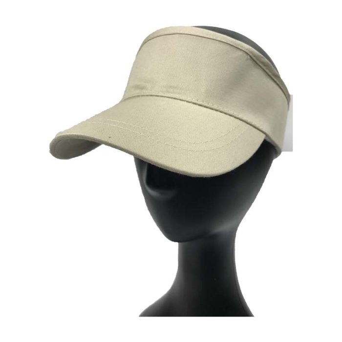 100% Cotton Adjustable Sport sunviser