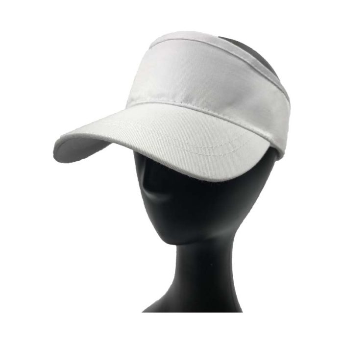 100% Cotton Adjustable Sport sunviser