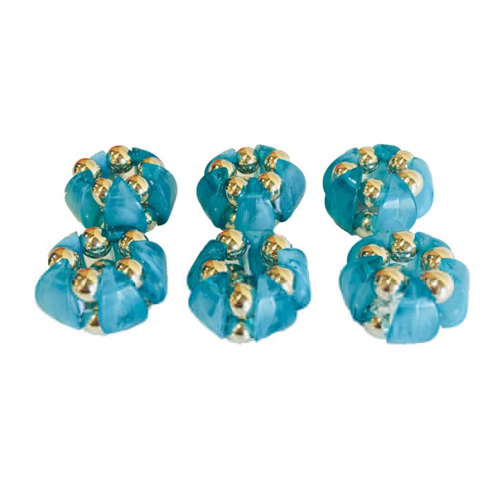Scarf Ring - Light Blue
