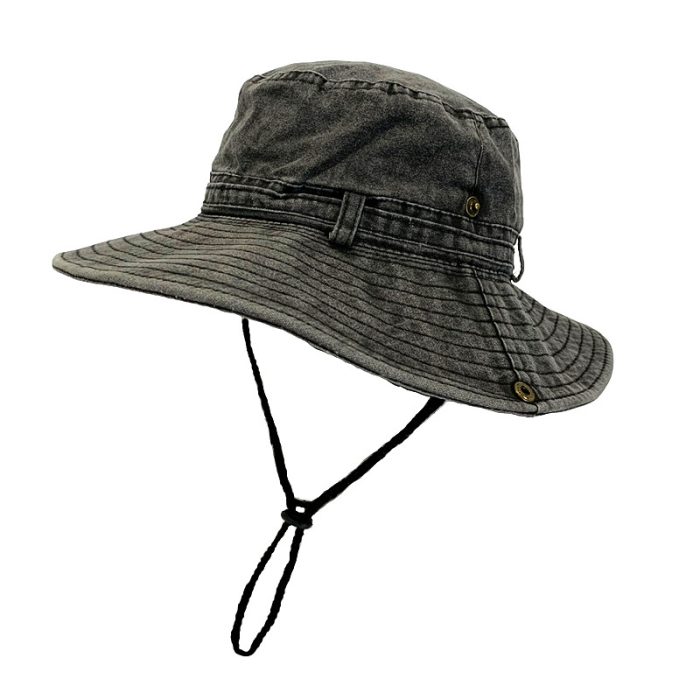 Big Brim Thick Cotton Hat - Size #58