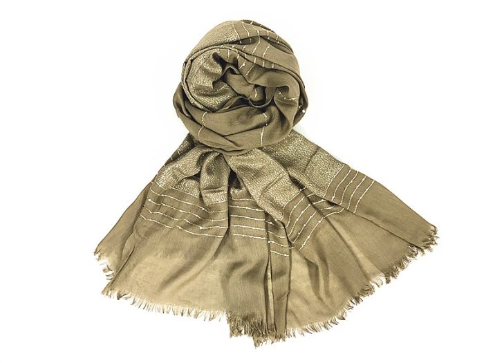 Sequins Metlic Fashion Scarf