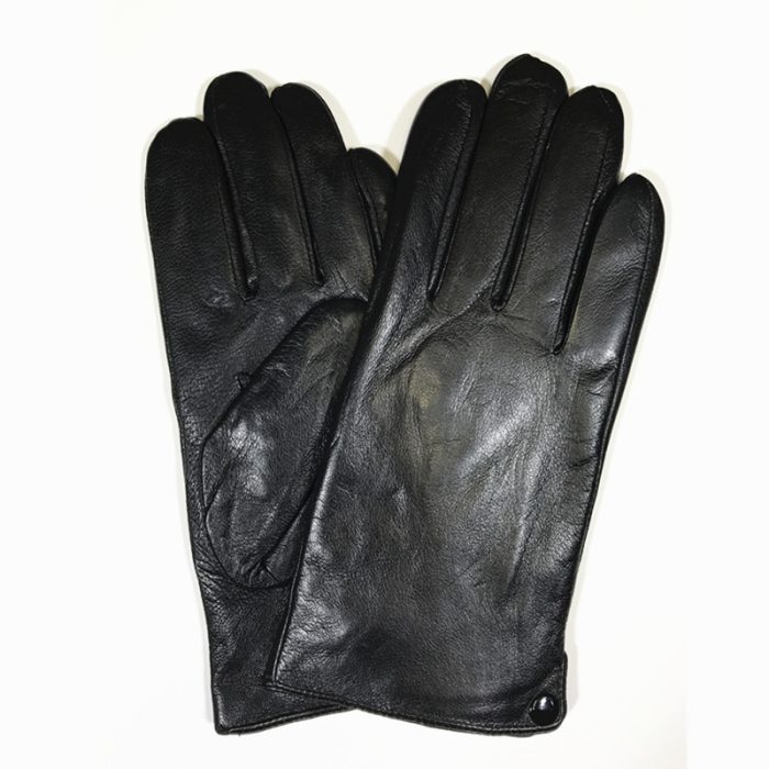 Genuine Leather Glove with Warm Lining – Size XXL