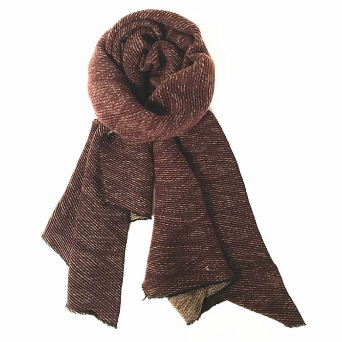 Wrinkle Reversable Cashmere Shawl