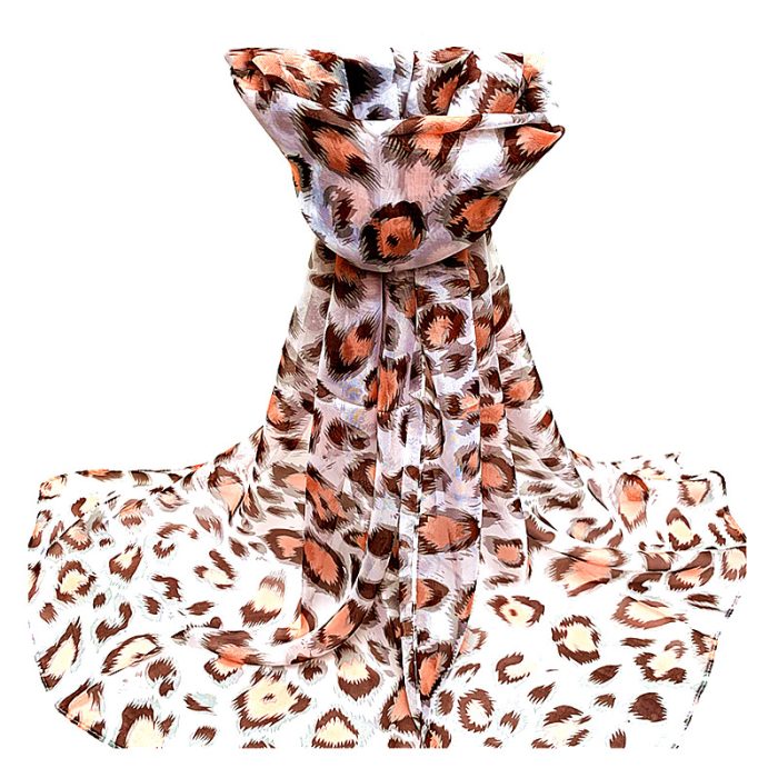 Chiffon Printed scarf 50*155(160)cm