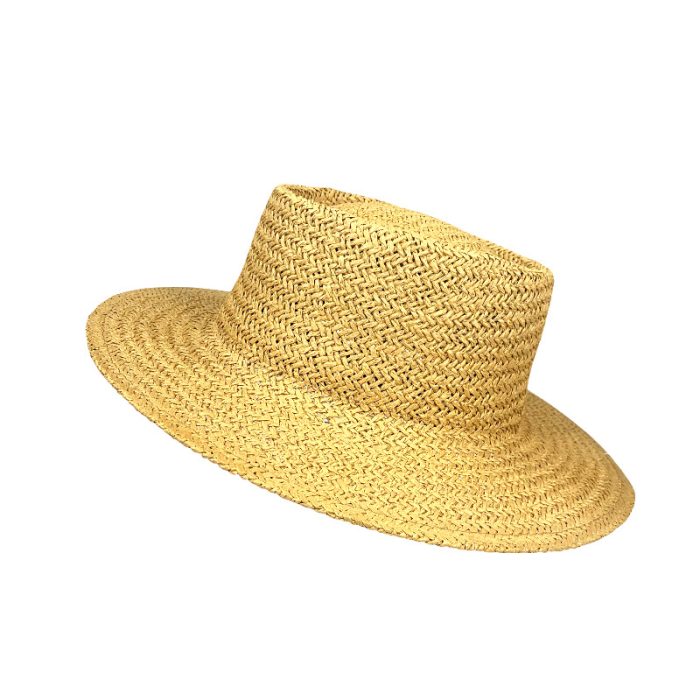 Wide Brim Pork Pie Hat