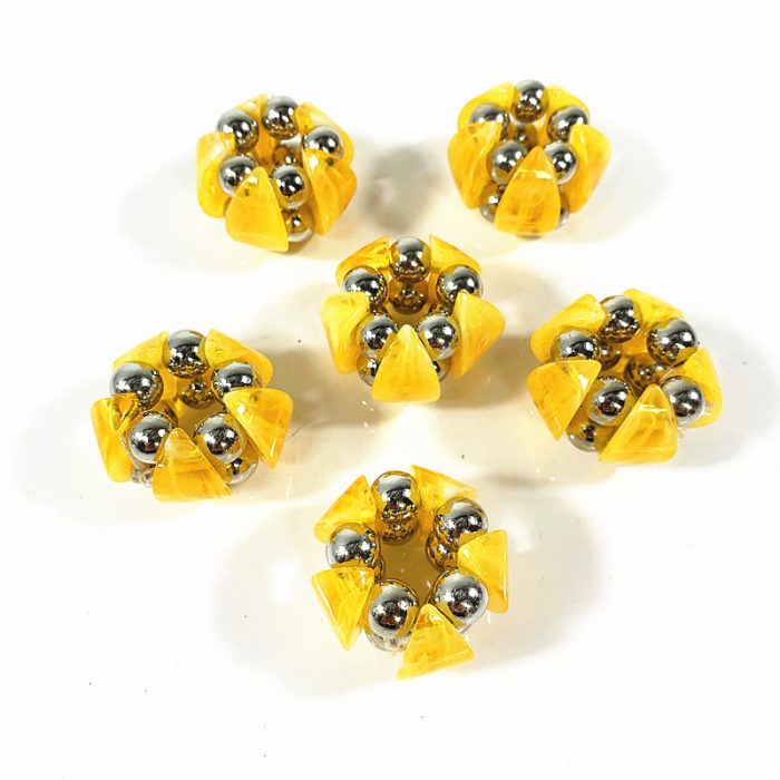 Scarf Ring – Lemon