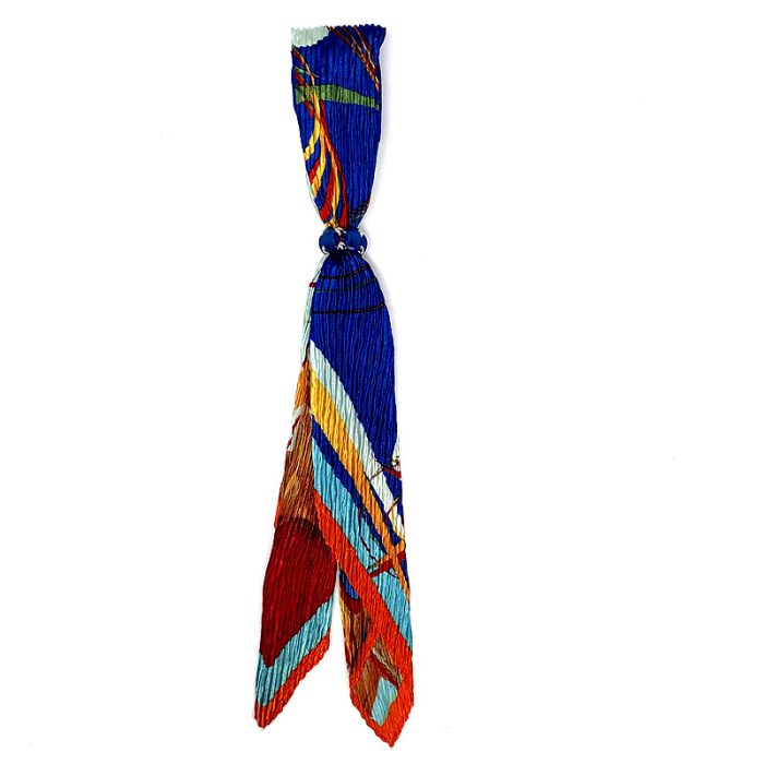 Wrinkle Scarf with Ring