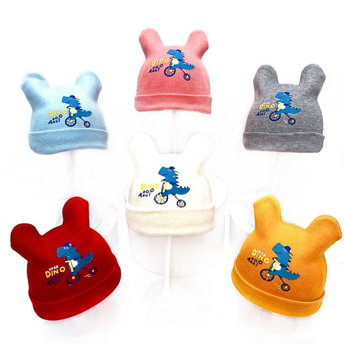 Cute DINO Kids Beanie