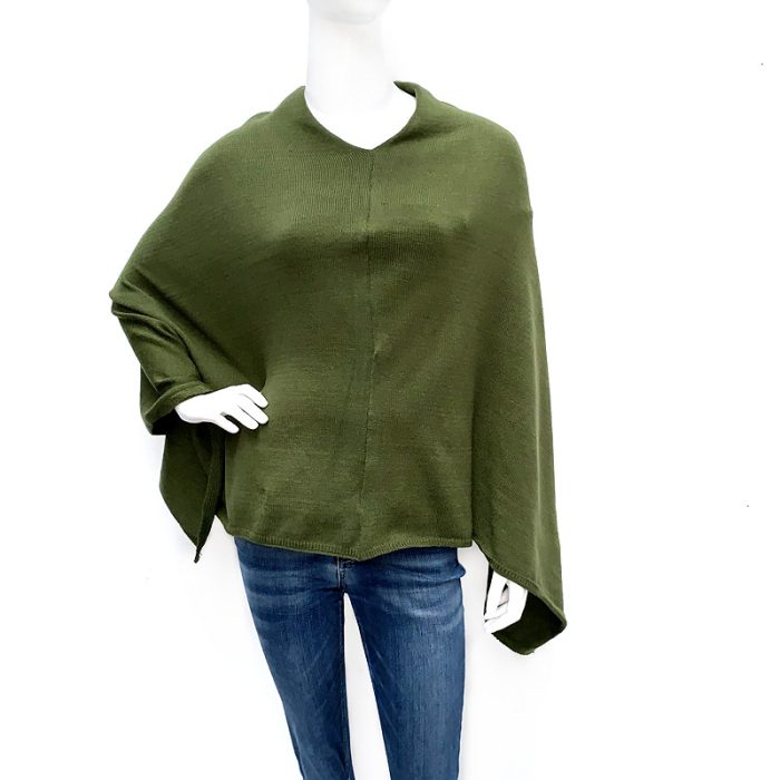 Stylish Multi-Way Wearing Poncho. Free Size. - Image 2