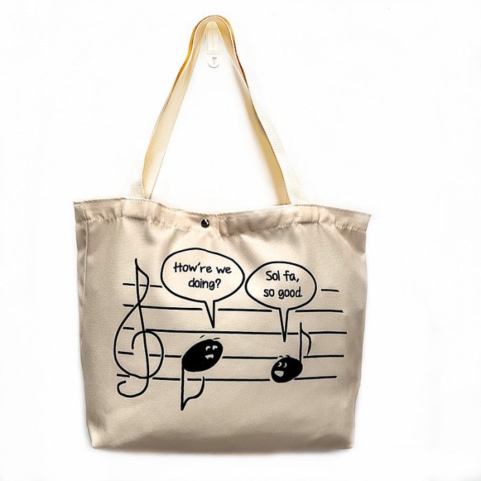 Canvas Tote Bag - Music 45*40cm