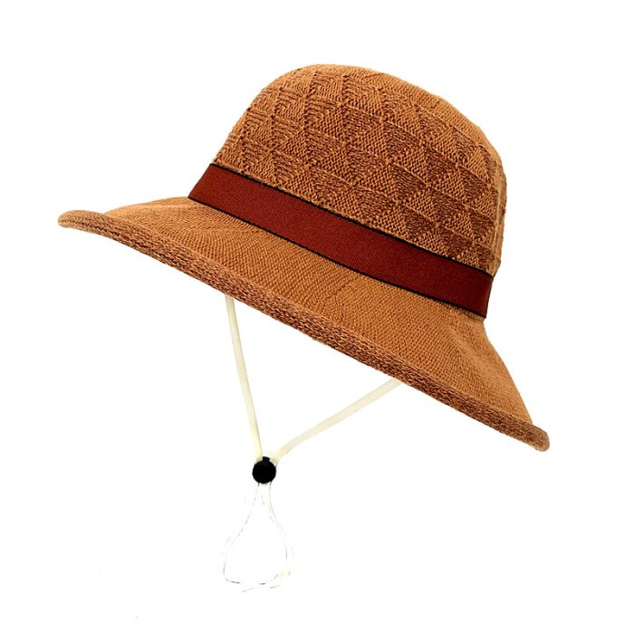 Packable Floppy Hat with Chin Strap