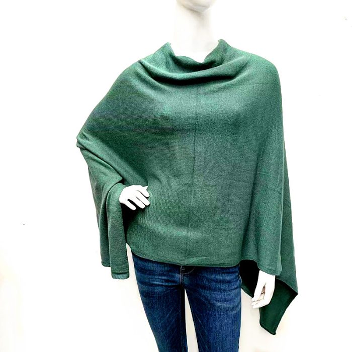 Stylish Multi-Way Wearing Poncho. Free Size. - Image 2