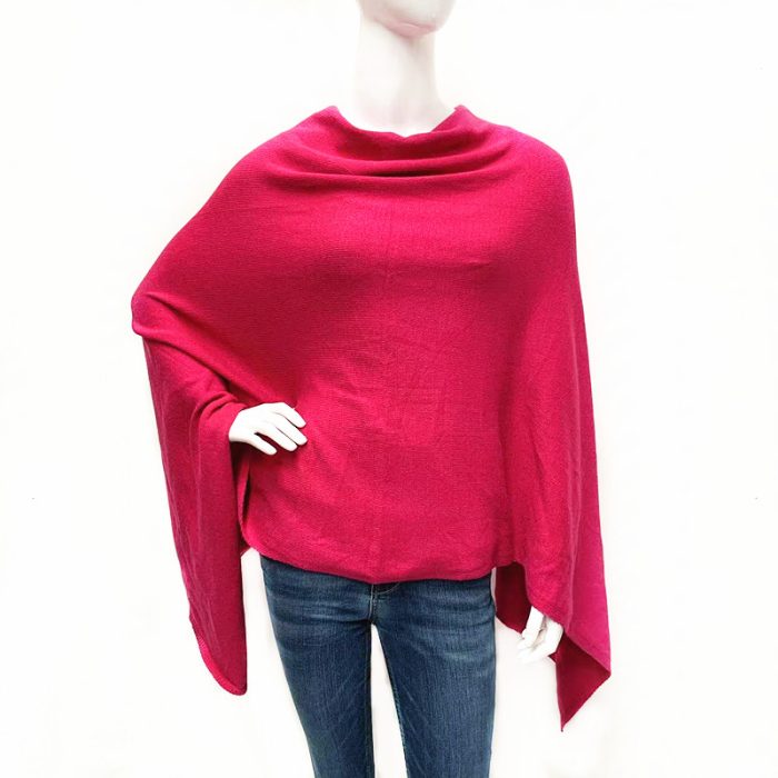 Stylish Multi-Way Wearing Poncho. Free Size.