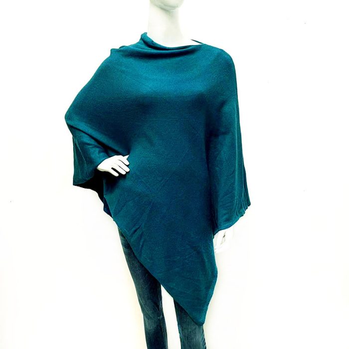 Stylish Multi-Way Wearing Poncho. Free Size. - Image 3
