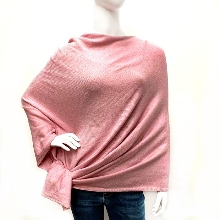 Stylish Multi-Way Wearing Poncho. Free Size. - Image 3