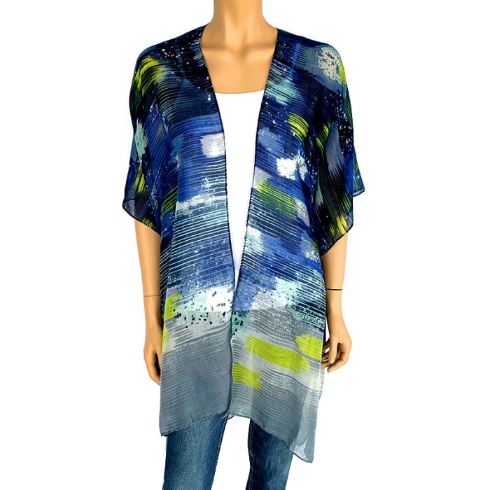 Patterned Cape. Free Size.