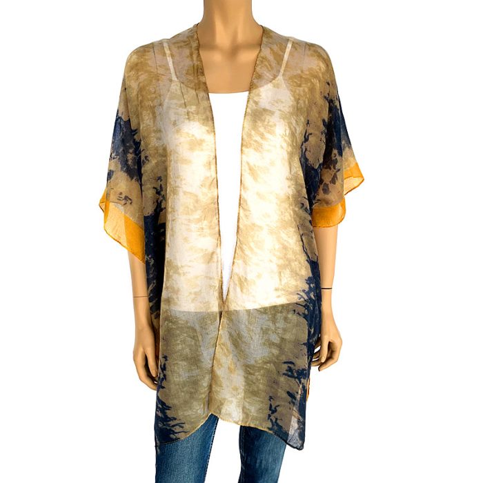 Patterned Cape. Free Size.