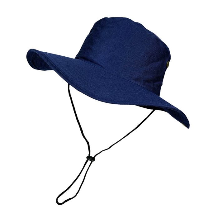 Wide Brim Bush Hat with Cord