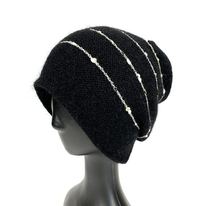 Lux Reversible Slouchy Beanie