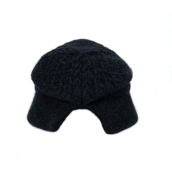 Stylish Open Back Faux Rabbit Fur Hat - Image 2