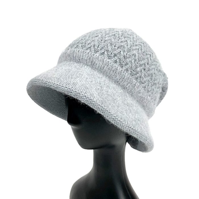 Stylish Open Back Faux Rabbit Fur Hat