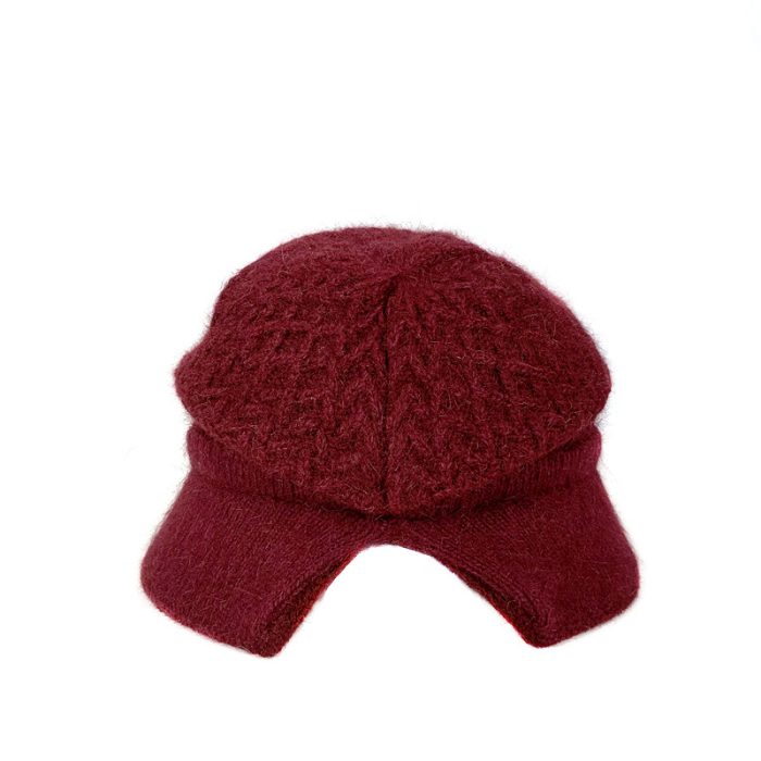 Stylish Open Back Faux Rabbit Fur Hat - Image 2