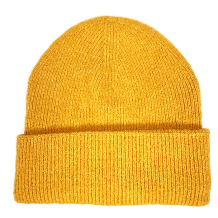 Lux Solid Color Wool Blend Beanie