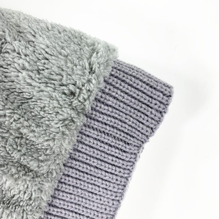 2 Pompom Beanie with Lining - Image 2
