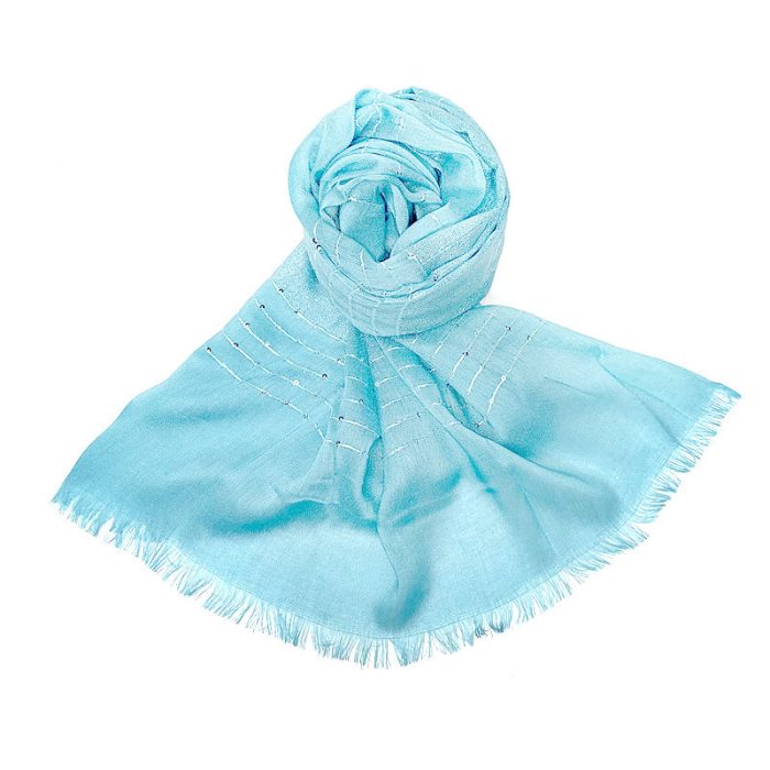 Sequins Metlic Fashion Scarf