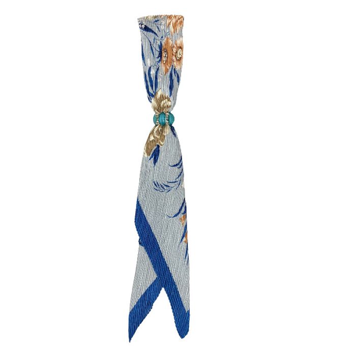 Wrinkle Scarf with Ring