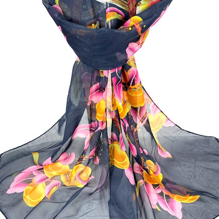 Chiffon Printed scarf 50*155(160)cm
