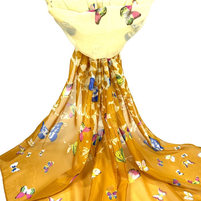 Chiffon Printed scarf 50*155(160)cm