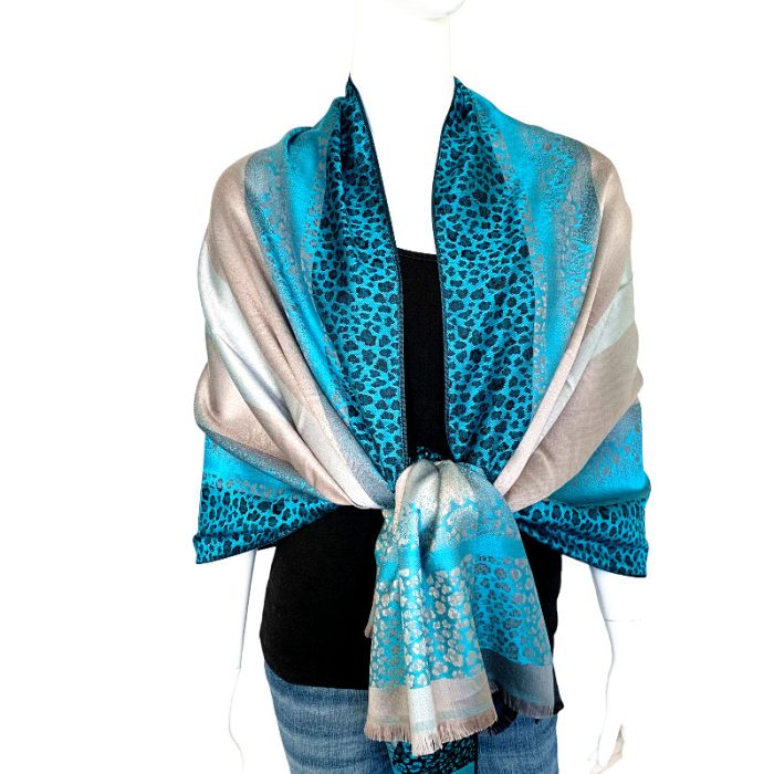 Lux Animal Print Pashmina