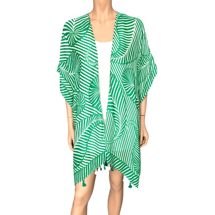 Green Leaves Cape. Free Size.