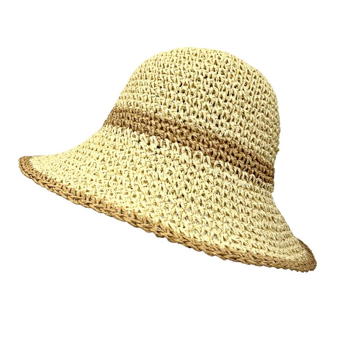 Hand Crochet Two Tone Hat