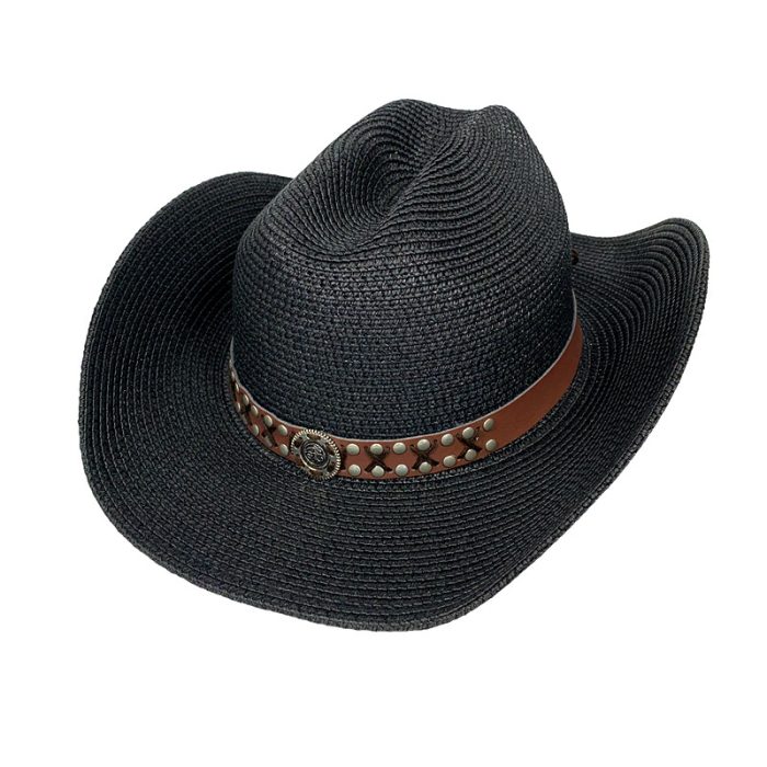Wide Brim Cowboy Hat