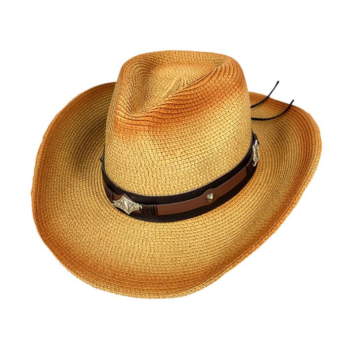 Wide Brim Gradient Cowboy Hat