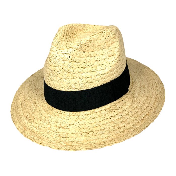 Braid Raffia Fedora