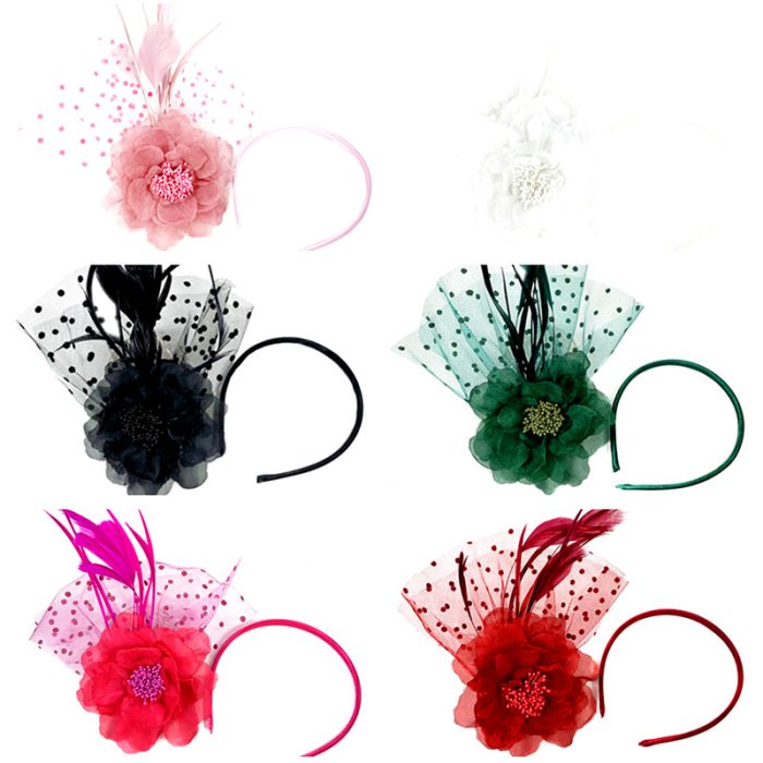 FASCINATOR. ASSORTED 12PCS/PACK