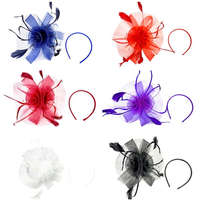 FASCINATOR. ASSORTED 6PCS/PACK