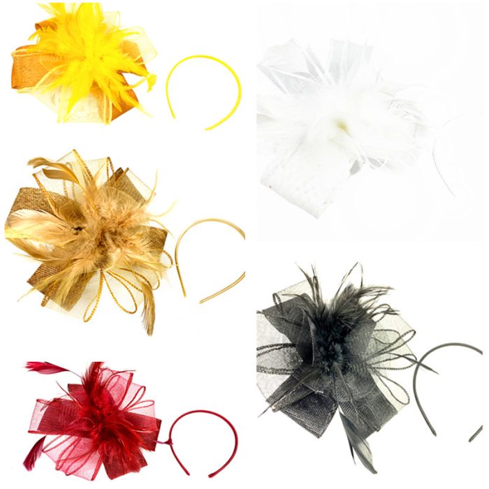 FASCINATOR. ASSORTED 6PCS/PACK