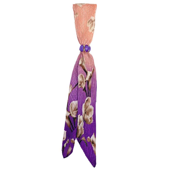Wrinkle Scarf with Ring