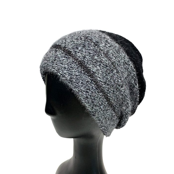 Two Tone Slouchy Hat