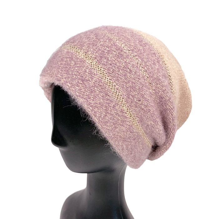Two Tone Slouchy Hat