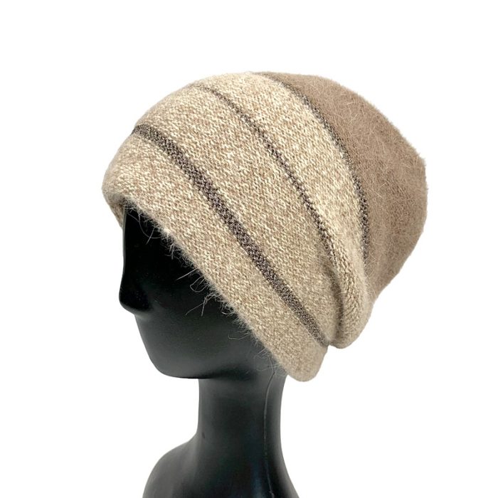 Two Tone Slouchy Hat