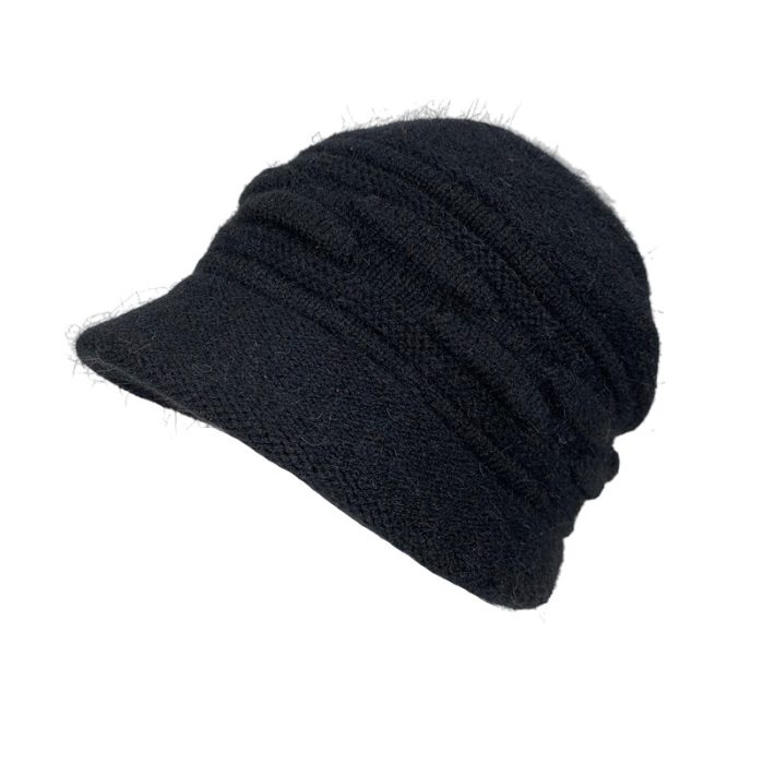 Val Peaked Knit Hat