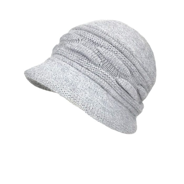 Val Peaked Knit Hat