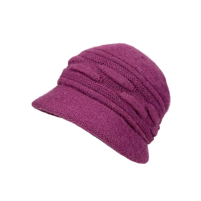 Val Peaked Knit Hat