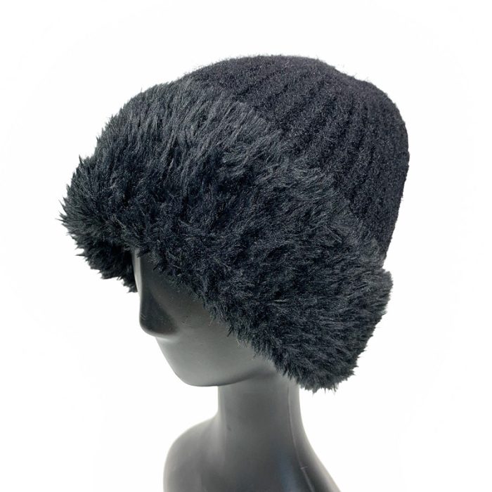 Fur Trim Beanie
