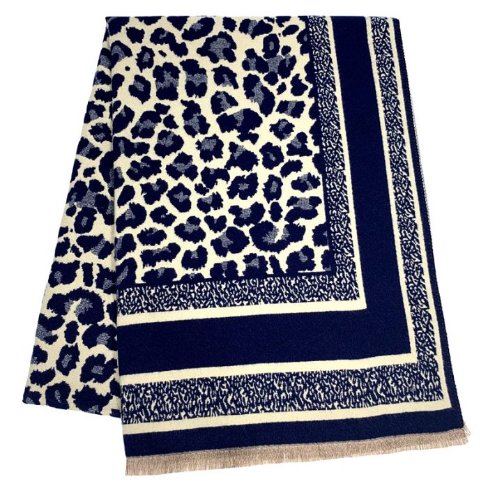 Lux Animal Print Shawl